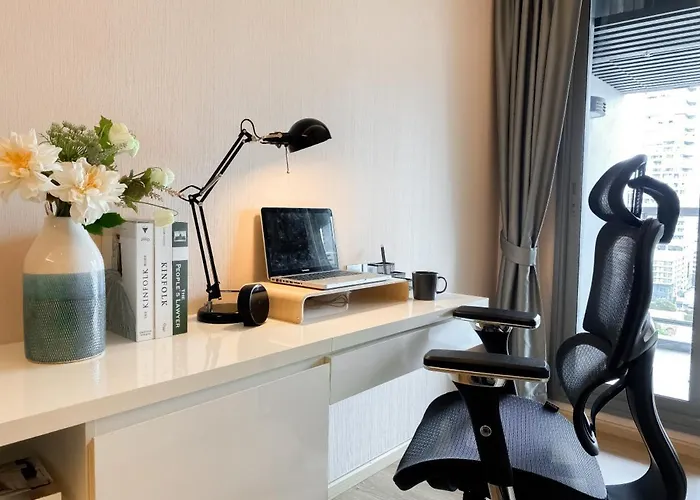 Upscale Living 1br - Ultra Fast Wifi - Phrom Phong דירה בנגקוק