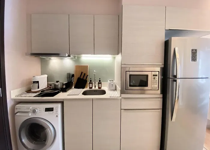 Upscale Living 1br - Ultra Fast Wifi - Phrom Phong בנגקוק